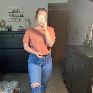 H&M slightly cropped blouse